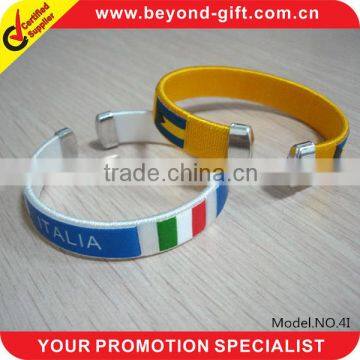 high quality plastic world cup bracelet