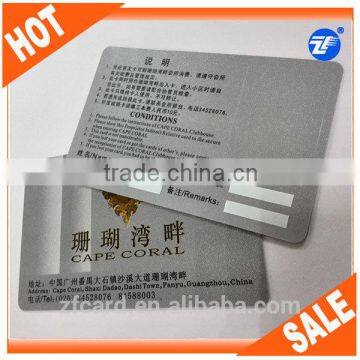 High quality prepaid scratch card made in china