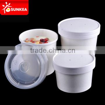 Paper soup cup / disposable paper soup packaging