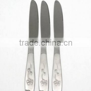 China best table&dinner stainless steel knife wholesale