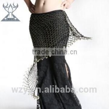 Belly Dance Acessories beading triangle towel Belly Dance Coins Belts                        
                                                Quality Choice