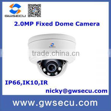 GWSECU Camera Price 2MP True WDR IP66 1080P Fixed Lens IP Dome Camera