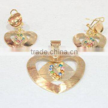 fashion jewelry set,fashion pendant and earring