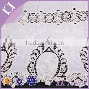 Fantastic 100% Cotton White African/ Swiss Lace Cotton Lace Voile Lace