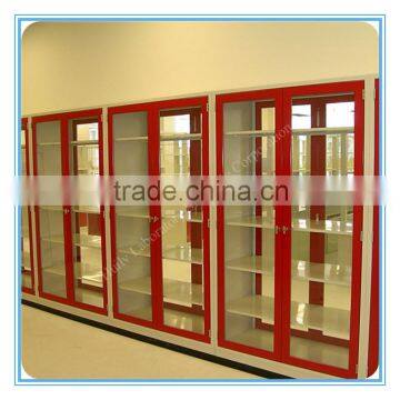 2015 Hot Selling Glass Hinged Door Pharmacy Storage Cabinet photo-2