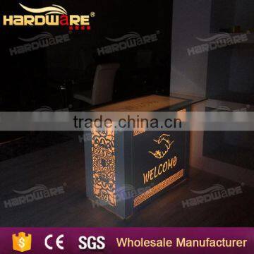 Tempered Glass Wedding LED Reception Table Welcome Table photo-5
