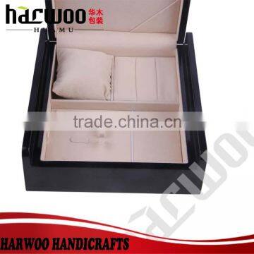 Custom logo printed leather jewelry packaging box