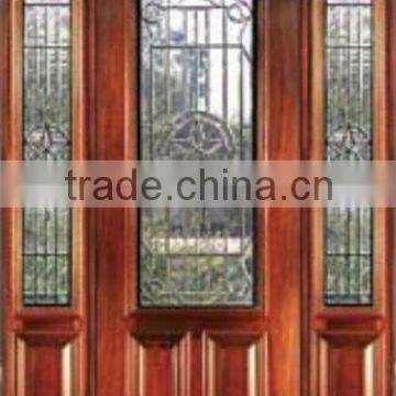 Exterior Doors Design With Side Lites And Transom DJ-S9111MSTHS