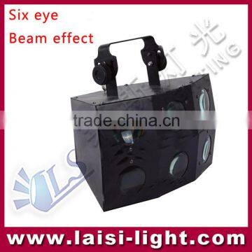 RGBA six eyes matrix beam led effects light,Six eyes 24x3w RGBW dmx dj led light moonflower beam spot effect lights