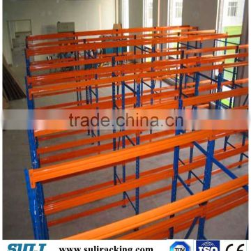 Adjustable heavy duty pallet rack