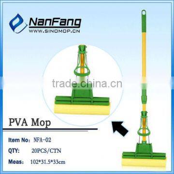 2014 New Design Stainless Steel Tube Sponge Mop