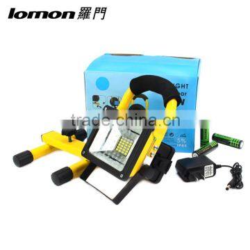 10w Portable Christmas Rechargeable Work Led Light Color Changing Outdoor Led Flood Light photo-6