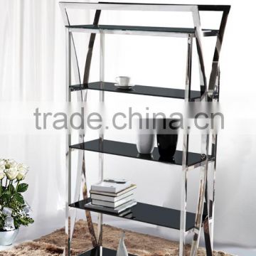 magazine shelf,shelf dividers,stainless steel shelf KQD115