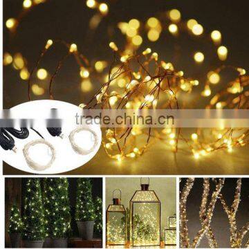 USB LED Starry String Lights Copper Wire Lights Fairy For Decorative Christmas Holiday, Wedding, Parties --Outdoor Waterproof,