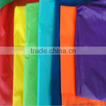 Parachute fabric- PU/SILICON coated nylon rip stop fabric