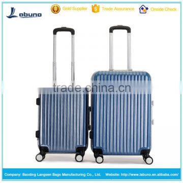 wholesale hard shell PC and aluminum trolley luggage carry-on luggage