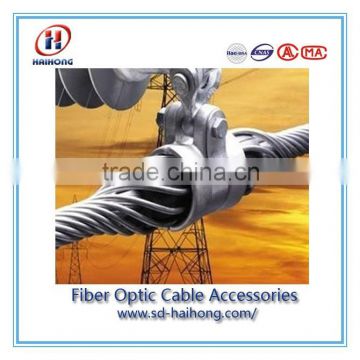 suspension clamp for jumper conductors Good holding strength Transmission Power Line Hardware Cable Suspension Clamp