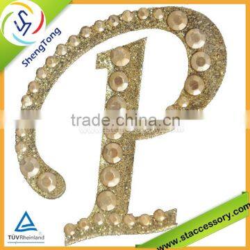 rhinestone motif transfer on the garment