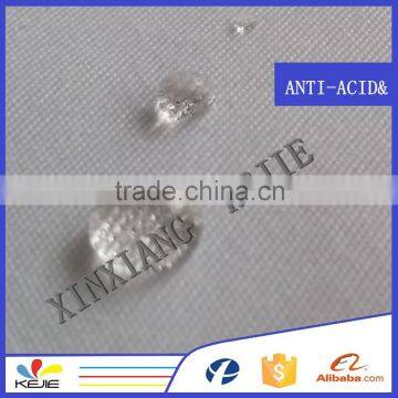 Factory directly wholesale cotton teflon treated waterproof/oilproof fabric for workwear