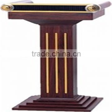 Good quality hotel wooden pulpit British style hotel podium