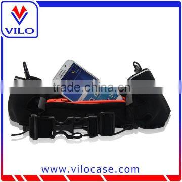 Sports running men waist bag, hydration bag, hiking bag
