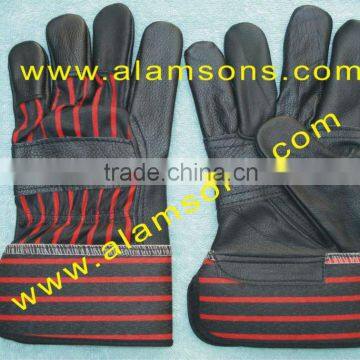 High Quality Industrial Leather Gloves / Safety Gloves / Working Gloves