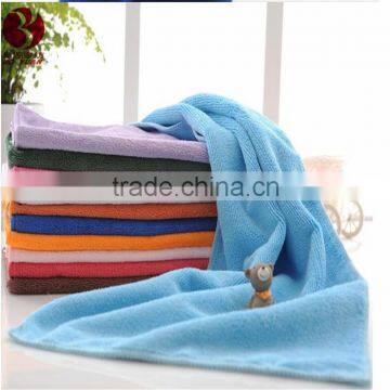 Microfiber bathrobe towel stripe style