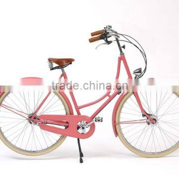 Cheap Lady City Bike/ Steel Ducth Bicycle Hangzhou Factory KB-CB-M16030