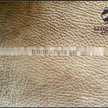 popular laminated printing suede sofa fabric