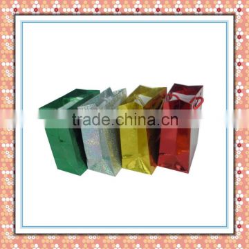 alibaba customized high quality Laser paper bags