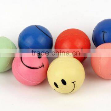 Crazy splat smile ball toys