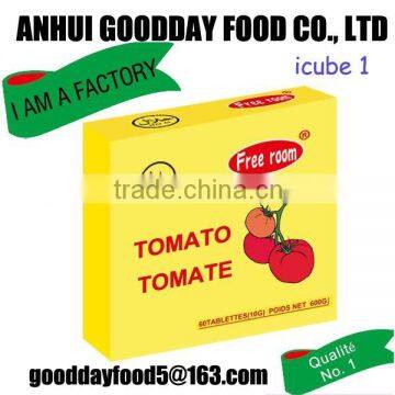 10g factory price tomato bouillon cube