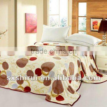 100% polyester high qulity flannel fleece blanket