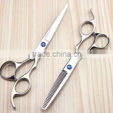 Barber scissor High Quality with Thinning scissors set/salon Barber scissors/Hair Cutting Left Handed scissors set 6.0"
