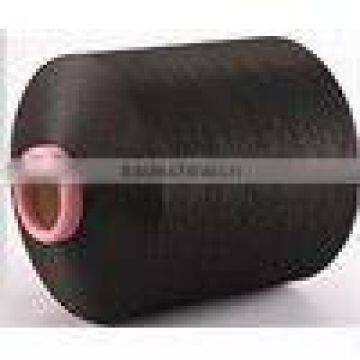 nylon dope dyed yarn dty 70/24 black color yarn