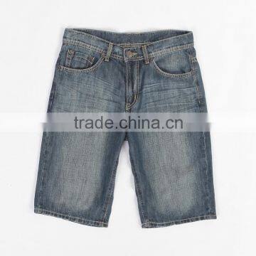 men's summer new male distressed half pants tide thin boy jeans shorts OEM service type