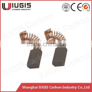6.3*11*19.3mm Hammer Drill Use Spring load graphite brush
