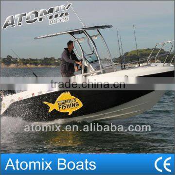 6m Fiberglass Fishing Boat With Outboard Engine (600 Center Console) photo-3