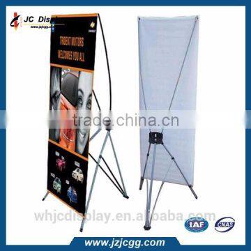 Protable X Banner Stand Used for Indoor or Outdoor Advertising