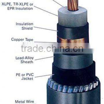 Copper XLPE Insulated PVC Braid Shield Fire Resistant Power Cable photo-2