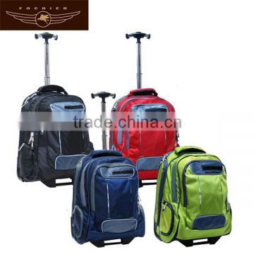 Fashionable kids school bag trolley