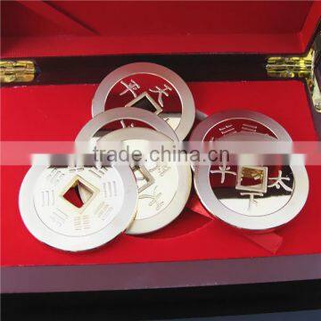 Wholesale Feng Shui Products Gold Coins / Hot Sale China Feng Shui Coins