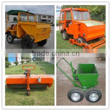 artificial turf brushing machine