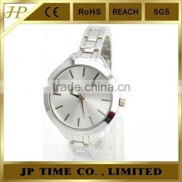 new fancy silver watch silver color silver women's watch analog waterproof