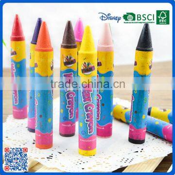 2016 round shape jumbo wax crayons into paper box