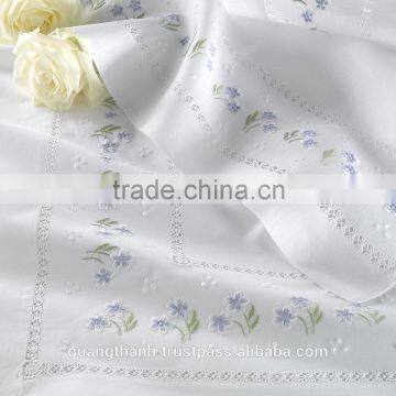 hand embroidery tablecloth