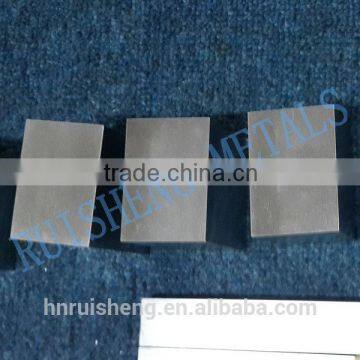 ground pure tungsten block ingot plate for sale