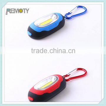 2x2032 Batteries Light,Cob Led Keychain Flashlight photo-4