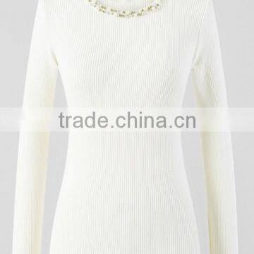 2015 Latest design ladies fancy sweater