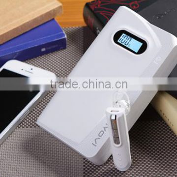 Brand New Power Bank Portable Travel Charger Emergency Battery 10000mAh with Bluetooth Earpiece